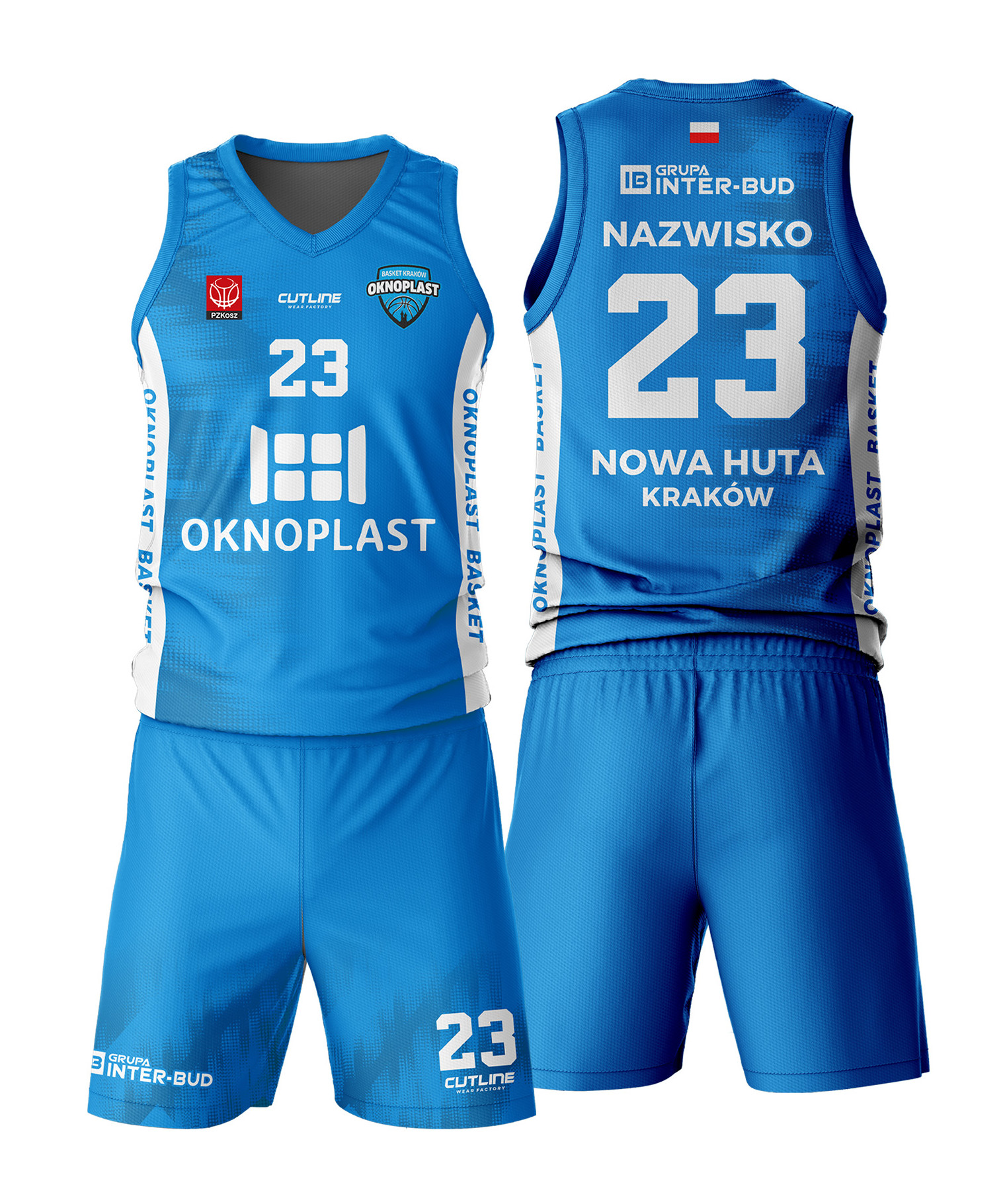 Komplet meczowy wyjazdowy Cutline