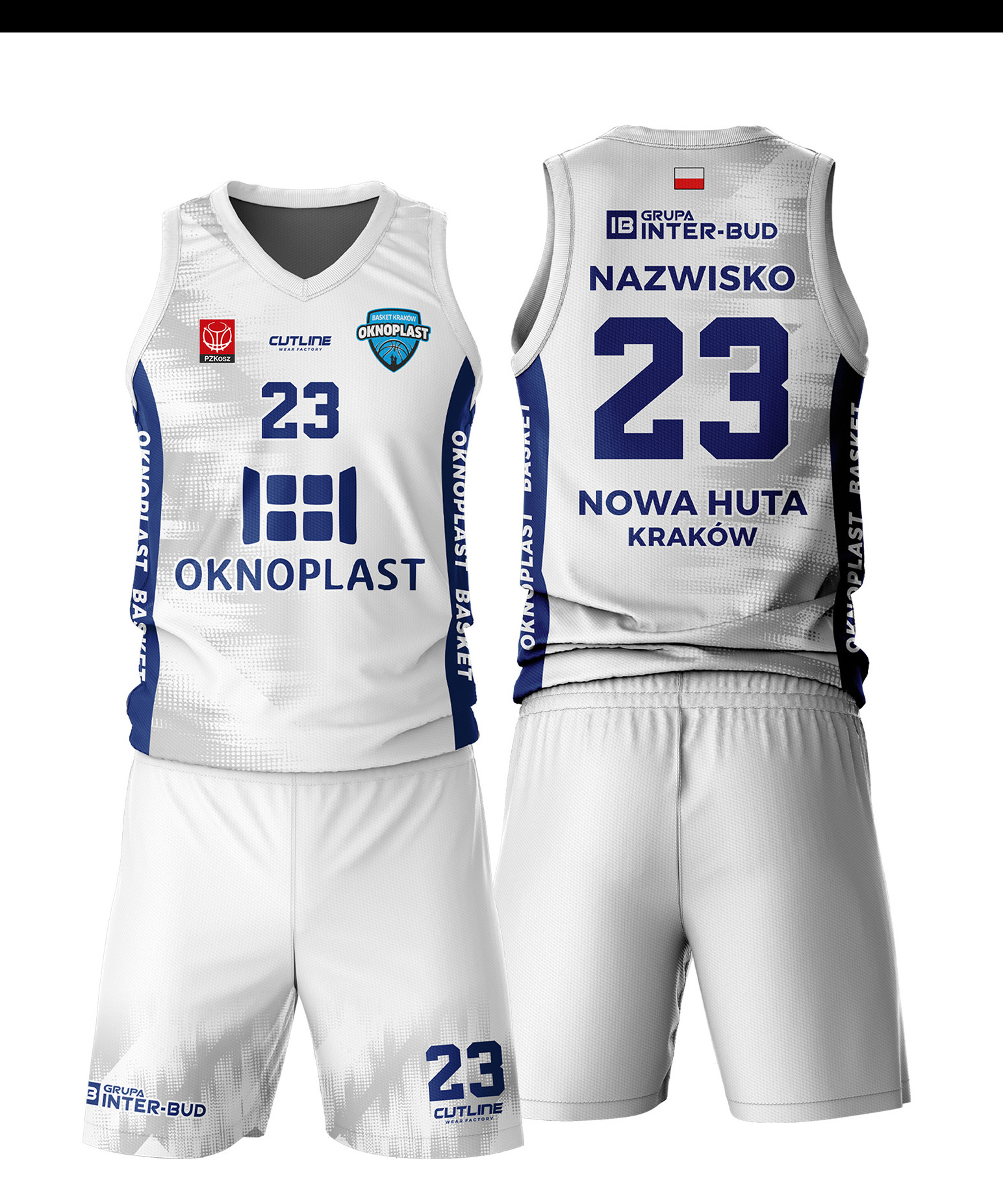 Komplet meczowy domowy  Cutline